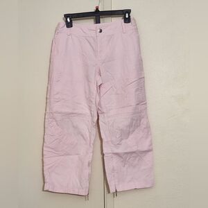 Banana Republic Capri Cargo  Pink Pants